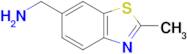 (2-Methylbenzo[d]thiazol-6-yl)methanamine