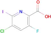 5-Chloro-3-fluoro-6-iodopyridine-2-carboxylic acid