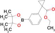 Ethyl 1-(3-(4,4,5,5-tetramethyl-1,3,2-dioxaborolan-2-yl)phenyl)cyclopropane-1-carboxylate