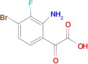 2-(2-Amino-4-bromo-3-fluorophenyl)-2-oxoacetic acid