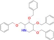 3,4,5-tris(benzyloxy)-2-((benzyloxy)methyl)piperidine