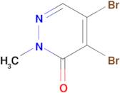 4,5-dibromo-2-methylpyridazin-3-one