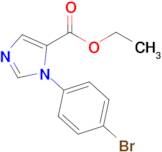 Ethyl 1-(4-bromophenyl)-1H-imidazole-5-carboxylate