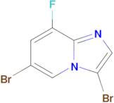 3,6-Dibromo-8-fluoroimidazo[1,2-a]pyridine