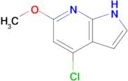 4-Chloro-6-methoxy-1H-pyrrolo[2,3-b]pyridine