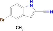 5-Bromo-4-methyl-1H-indole-2-carbonitrile