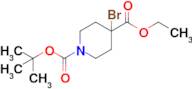 1-(tert-Butyl) 4-ethyl 4-bromopiperidine-1,4-dicarboxylate