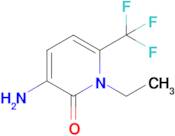 3-amino-1-ethyl-6-(trifluoromethyl)-1,2-dihydropyridin-2-one