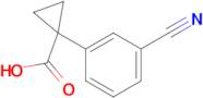 1-(3-cyanophenyl)cyclopropane-1-carboxylic acid