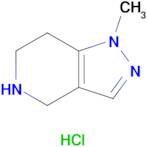 4,5,6,7-tetrahydro-1-methyl-1H-Pyrazolo[4,3-c]pyridine hydrochloride (1:1)