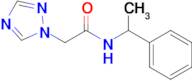 N-(1-phenylethyl)-2-(1H-1,2,4-triazol-1-yl)acetamide