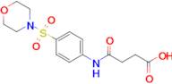 4-[[4-(4-Morpholinylsulfonyl)phenyl]amino]-4-oxobutanoic acid