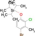 (4-Bromo-2-chloro-3-methylphenoxy)triisopropylsilane