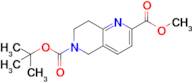 6-(tert-Butyl) 2-methyl 7,8-dihydro-1,6-naphthyridine-2,6(5H)-dicarboxylate