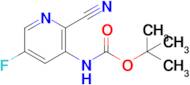 tert-Butyl N-(2-cyano-5-fluoropyridin-3-yl)carbamate