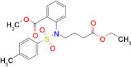 2-[(3-Ethoxycarbonyl-Propyl)-(Toluene-4-Sulfonyl)-Amino]-Benzoic Acid Methyl Ester