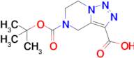 5-[(2-Methylpropan-2-yl)oxycarbonyl]-6,7-dihydro-4H-triazolo[1,5-a]pyrazine-3-carboxylic acid