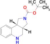 tert-Butyl (3aS,9bR)-1,3,3a,4,5,9b-hexahydro-2H-pyrrolo[3,4-c]quinoline-2-carboxylate