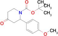 tert-Butyl 2-(4-methoxyphenyl)-4-oxopiperidine-1-carboxylate