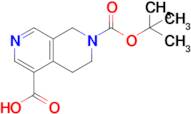 7-[(2-Methylpropan-2-yl)oxycarbonyl]-6,8-dihydro-5H-2,7-naphthyridine-4-carboxylic acid