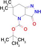 tert-butyl 6,6-dimethyl-3-oxo-2H,3H,3aH,4H,5H,6H,7H-pyrazolo[4,3-b]pyridine-4-carboxylate