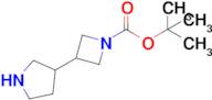 tert-Butyl 3-pyrrolidin-3-ylazetidine-1-carboxylate