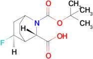 (3S,5S)-5-Fluoro-2-[(2-methylpropan-2-yl)oxycarbonyl]-2-azabicyclo[2.2.2]octane-3-carboxylic acid