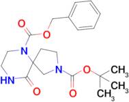 6-O-Benzyl 2-O-tert-butyl 10-oxo-2,6,9-triazaspiro[4.5]decane-2,6-dicarboxylate