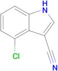 4-Chloro-1H-indole-3-carbonitrile