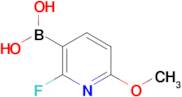 2-Fluoro-6-methoxypyridin-3-ylboronic acid