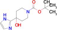 tert-Butyl 4-hydroxy-4-(1H-imidazol-2-yl)piperidine-1-carboxylate