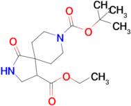 8-(tert-Butyl) 4-ethyl 1-oxo-2,8-diazaspiro[4.5]decane-4,8-dicarboxylate