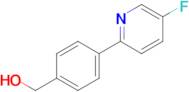 (4-(5-Fluoropyridin-2-yl)phenyl)methanol