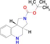 tert-Butyl (3aR,9bR)-1,3,3a,4,5,9b-hexahydropyrrolo[3,4-c]quinoline-2-carboxylate