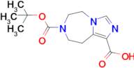 7-(tert-Butoxycarbonyl)-6,7,8,9-tetrahydro-5H-imidazo[1,5-d][1,4]diazepine-1-carboxylic acid