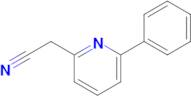 2-(6-Phenylpyridin-2-yl)acetonitrile