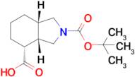 (3aS,4R,7aS)-2-(tert-Butoxycarbonyl)octahydro-1H-isoindole-4-carboxylic acid