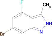 6-bromo-4-fluoro-3-methyl-2H-indazole