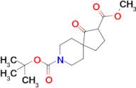 8-(tert-Butyl) 2-methyl 1-oxo-8-azaspiro[4.5]decane-2,8-dicarboxylate