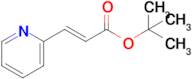 tert-Butyl (E)-3-(pyridin-2-yl)acrylate