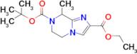 7-(tert-Butyl) 2-ethyl 8-methyl-5,6-dihydroimidazo[1,2-a]pyrazine-2,7(8H)-dicarboxylate