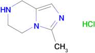 3-Methyl-5,6,7,8-tetrahydroimidazo[1,5-a]pyrazine hydrochloride