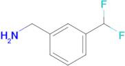 3-(Difluoromethyl)benzenemethanamine