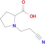 1-(2-Cyanoethyl)pyrrolidine-2-carboxylic acid