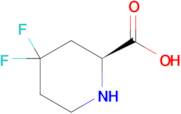 (2S)-4,4-Difluoropiperidine-2-carboxylic acid