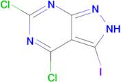 4,6-dichloro-3-iodo-2H-pyrazolo[3,4-d]pyrimidine