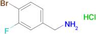(4-Bromo-3-fluorophenyl)methanamine hydrochloride