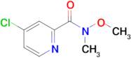 4-Chloro-N-methoxy-N-methylpyridine-2-carboxamide