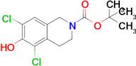 tert-Butyl 5,7-dichloro-6-hydroxy-3,4-dihydroisoquinoline-2(1H)-carboxylate