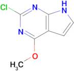 2-Chloro-4-methoxy-7H-pyrrolo[2,3-d]pyrimidine